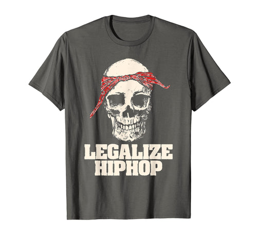 Legalize Hiphop Skull Do Rag Bandana T-Shirt - Custom Art Print Men Women - T-Shirt, Sweatshirt, Hoodie