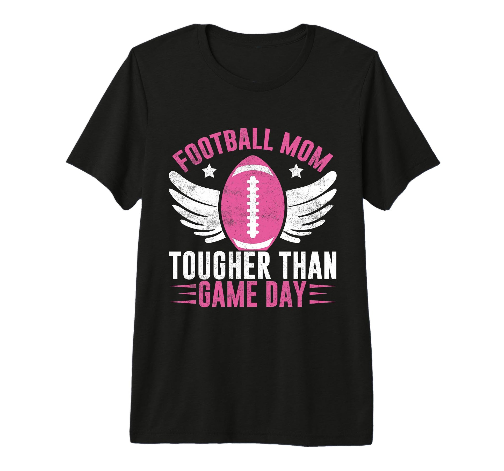 Football Mom Tougher Than Game Day T-Shirt - Trendy Graphic Men Women - T-Shirt, Sweatshirt, Hoodie