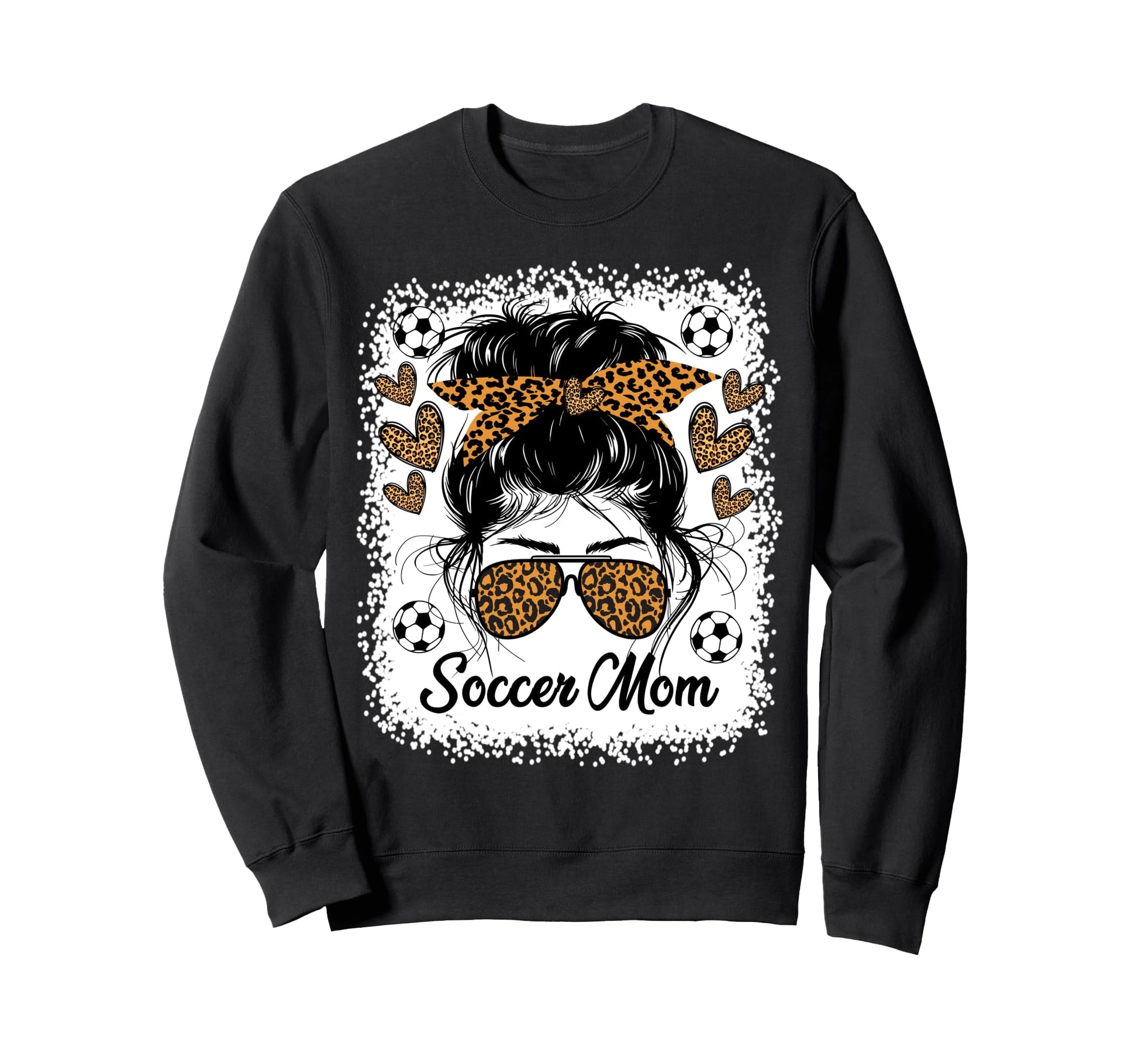 Soccer Mom Soccer Player Stylish Sweatshirt - Unique Graphic for Adults - T-Shirt, Sweatshirt, Hoodie
