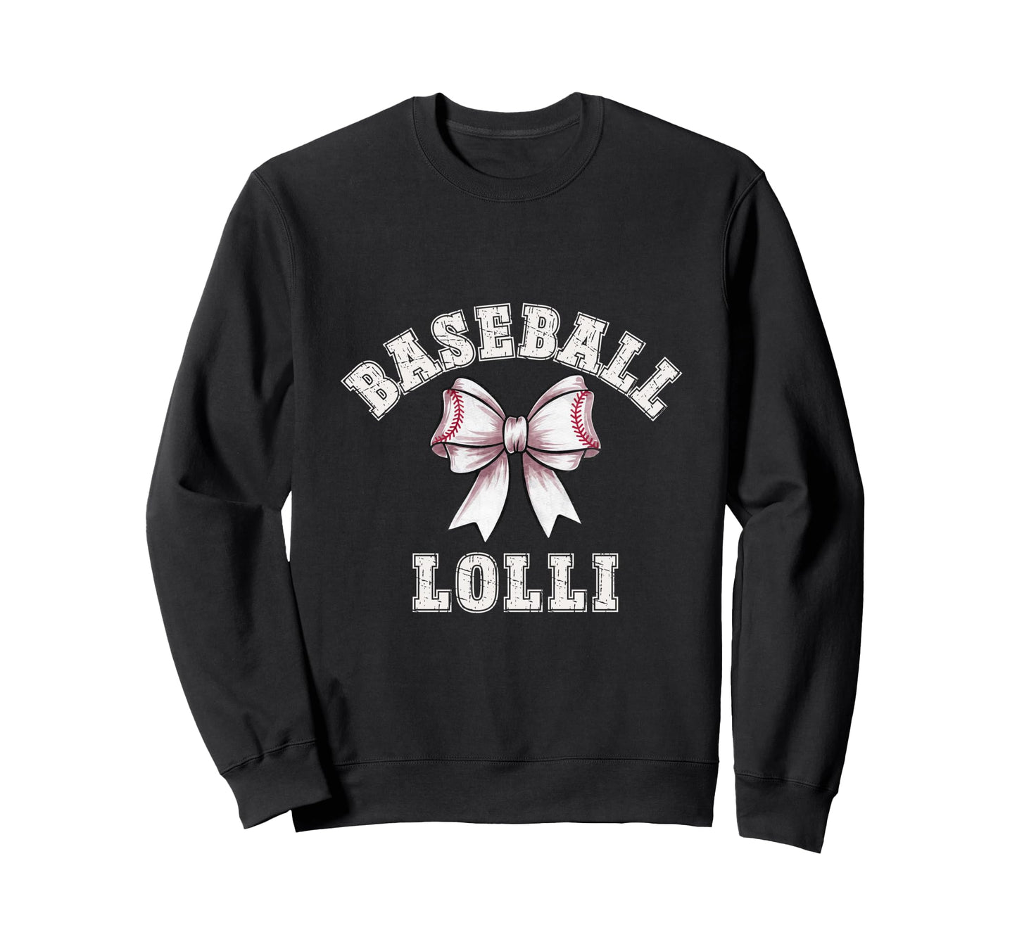 Coquette Baseball Lolli Bow Game Day Sweatshirt - Aesthetic Graphic Unisex - T-Shirt, Sweatshirt, Hoodie