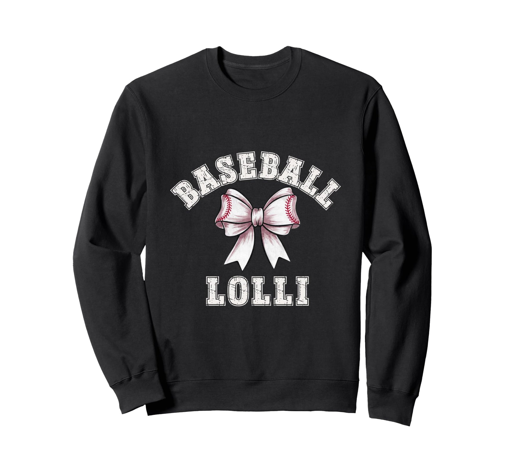 Coquette Baseball Lolli Bow Game Day Sweatshirt - Aesthetic Graphic Unisex - T-Shirt, Sweatshirt, Hoodie