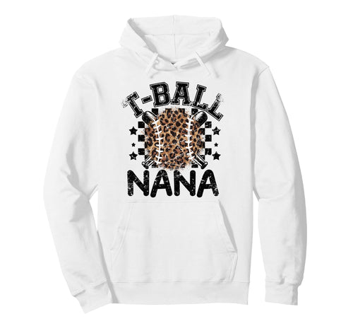 T Ball Teeball Nana Leopard Cheetah Hoodie - Novelty Apparel for Adults - T-Shirt, Sweatshirt, Hoodie