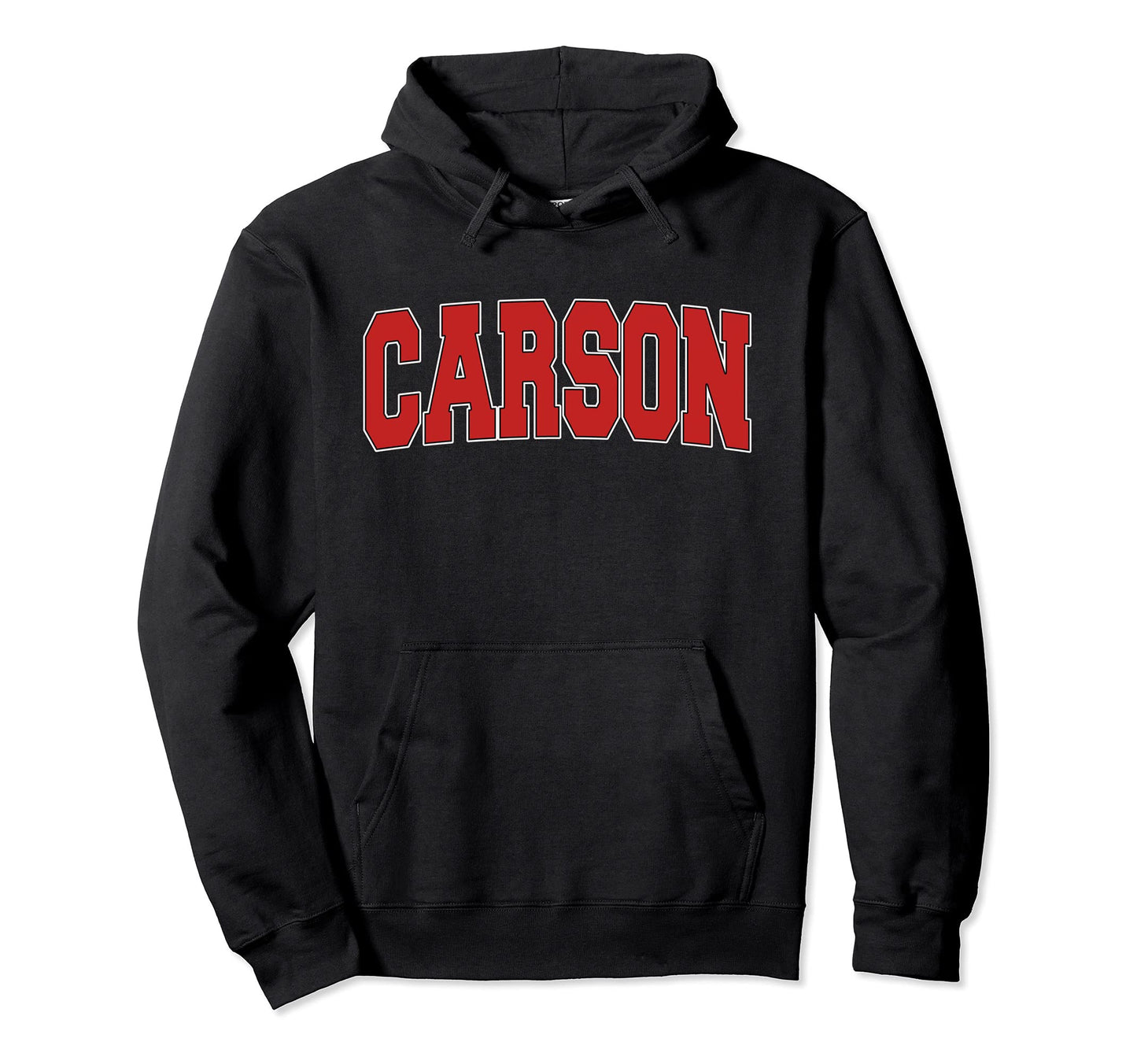 Carson Ca California Varsity Usa Hoodie - Minimalist Print for Adults - T-Shirt, Sweatshirt, Hoodie