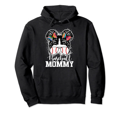 Baseball Mom Baseball Game Day Sweatshirt - Casual Everyday Wear Unisex - T-Shirt, Sweatshirt, Hoodie