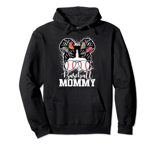 Baseball Mom Baseball Game Day Sweatshirt - Casual Everyday Wear Unisex - T-Shirt, Sweatshirt, Hoodie