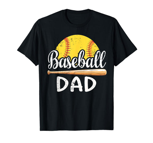 Mens Softball Dad Softball Player T-Shirt - Minimalist Print Men Women - T-Shirt, Sweatshirt, Hoodie