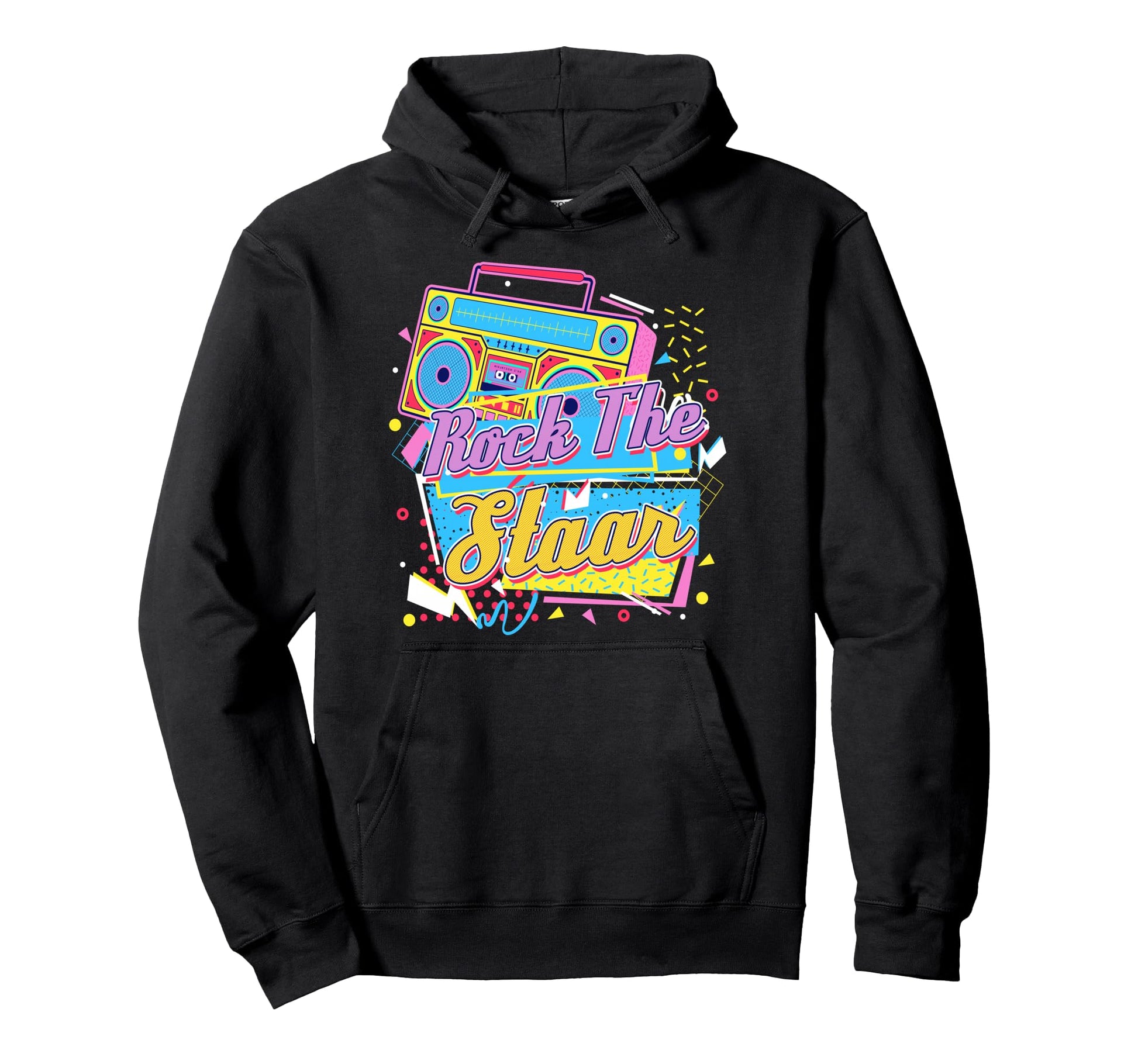 Test Day Teacher 80S Staar Day Hoodie - Fun Novelty Design for Adults - T-Shirt, Sweatshirt, Hoodie