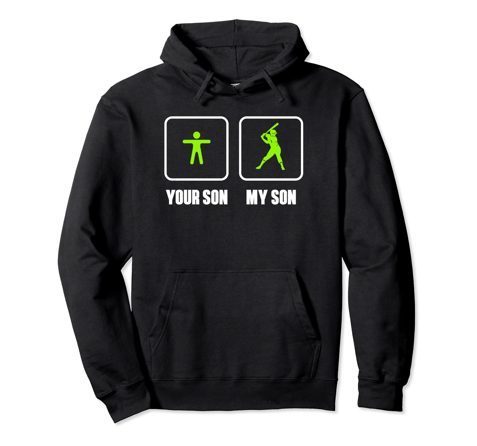 Your Son My Son Baseball Sporting Hoodie - Minimalist Print for Adults - T-Shirt, Sweatshirt, Hoodie
