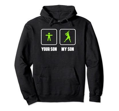 Your Son My Son Baseball Sporting Hoodie - Minimalist Print for Adults - T-Shirt, Sweatshirt, Hoodie
