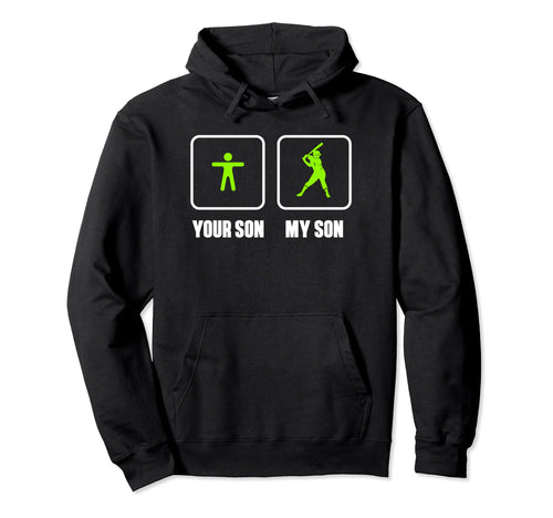 Your Son My Son Baseball Sporting Hoodie - Minimalist Print for Adults - T-Shirt, Sweatshirt, Hoodie