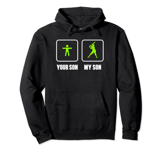 Your Son My Son Baseball Sporting Hoodie - Minimalist Print for Adults - T-Shirt, Sweatshirt, Hoodie