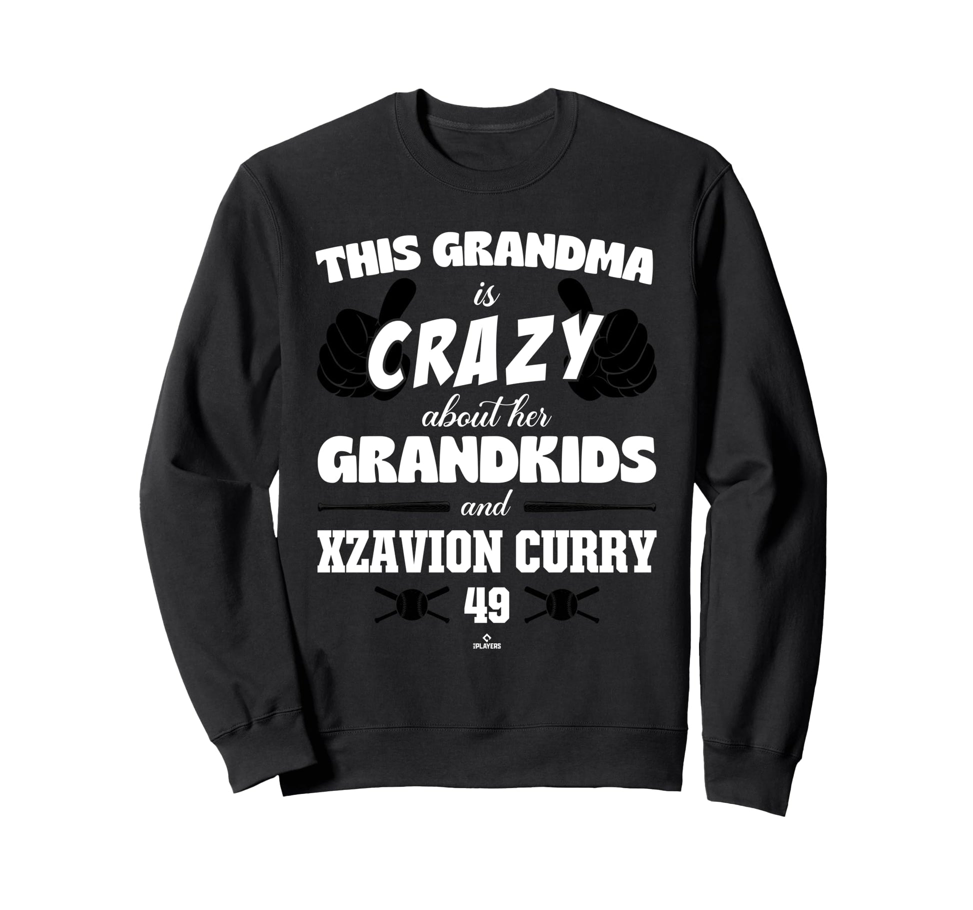 Grandma Crazy Xzavion Curry Miami Sweatshirt - Novelty Apparel for Adults - T-Shirt, Sweatshirt, Hoodie