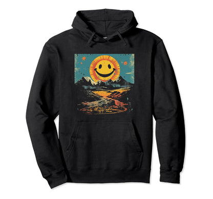 Sun Boho Groovy Sunshine Grunge 3 Hoodie - Unique Graphic for Adults - T-Shirt, Sweatshirt, Hoodie
