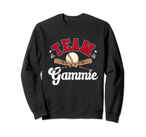 Team Gammie Mothers Day Baseball Sweatshirt - Streetwear Style for Adults - T-Shirt, Sweatshirt, Hoodie