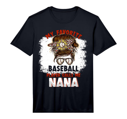 My Favorite Baseball Player Calls Me T-Shirt - Unique Graphic for Adults - T-Shirt, Sweatshirt, Hoodie