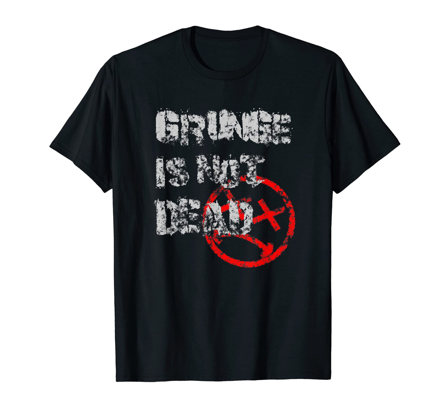 Grunge Is Not Dead Grunge Aesthetic 80S T-Shirt - Streetwear Style Unisex - T-Shirt, Sweatshirt, Hoodie