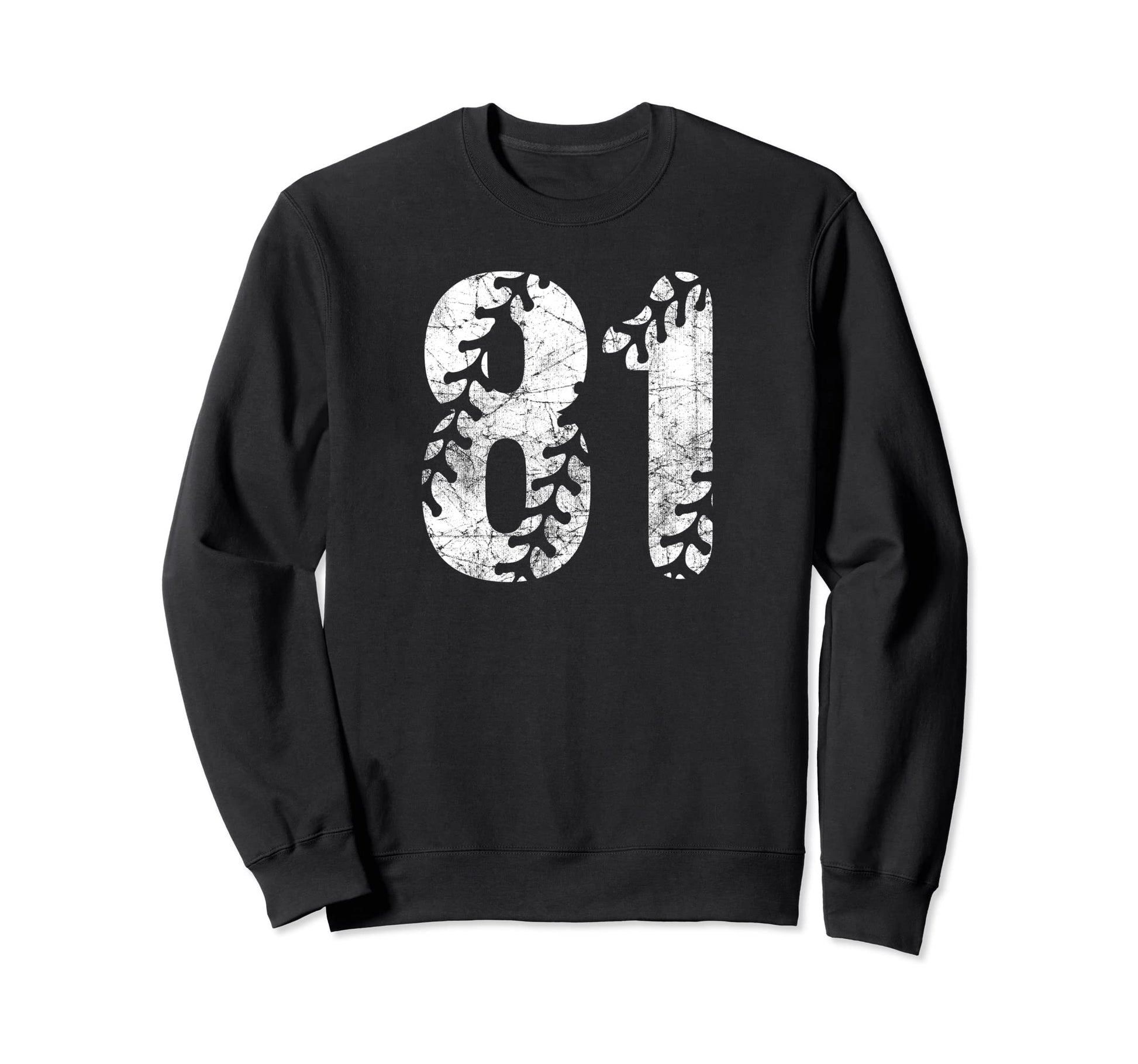 Baseball Softball Mom 81 Number 81 Sweatshirt - Trendy Graphic Men Women - T-Shirt, Sweatshirt, Hoodie