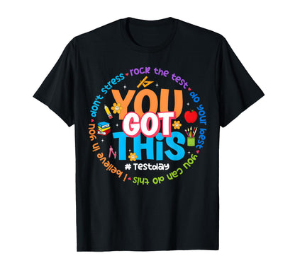 Rock Test Teacher Testing Day T-Shirt - Aesthetic Graphic Unisex - T-Shirt, Sweatshirt, Hoodie