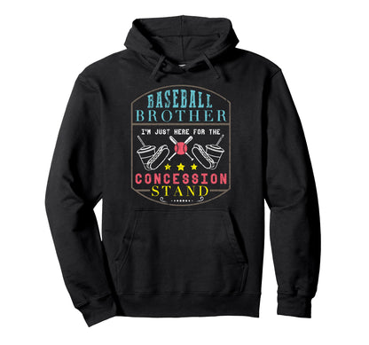 Baseball Brother Concession Stand Hoodie - Streetwear Style Men Women - T-Shirt, Sweatshirt, Hoodie