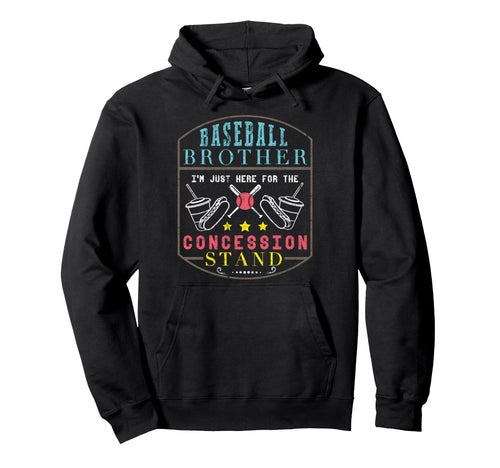 Baseball Brother Concession Stand Hoodie - Streetwear Style Men Women - T-Shirt, Sweatshirt, Hoodie