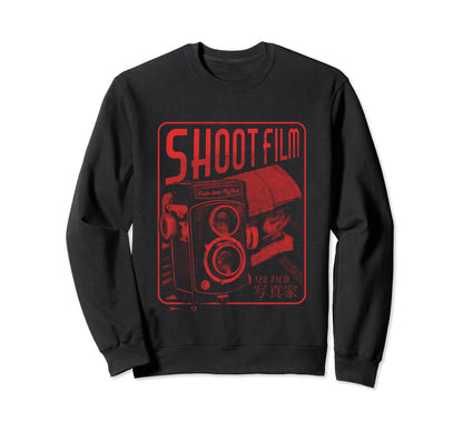 Shoot Film Medium Format Camera Sweatshirt - Casual Everyday Wear Unisex - T-Shirt, Sweatshirt, Hoodie