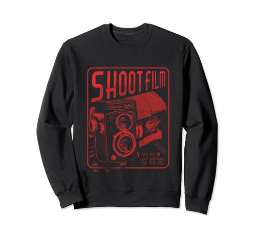 Shoot Film Medium Format Camera Sweatshirt - Casual Everyday Wear Unisex - T-Shirt, Sweatshirt, Hoodie