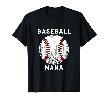 Awesome Baseball Nana Sports T-Shirt - Casual Everyday Wear for Adults - T-Shirt, Sweatshirt, Hoodie