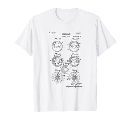 Camera Photographic Patent 1934 Drawing T-Shirt - Graphic Print Unisex - T-Shirt, Sweatshirt, Hoodie