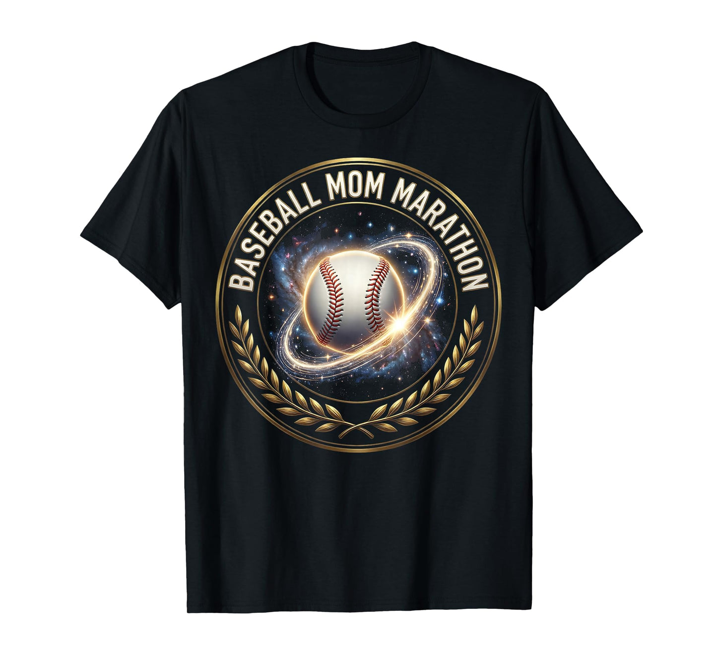 Baseball Mom Marathon T-Shirt - Fun Novelty Design for Adults - T-Shirt, Sweatshirt, Hoodie