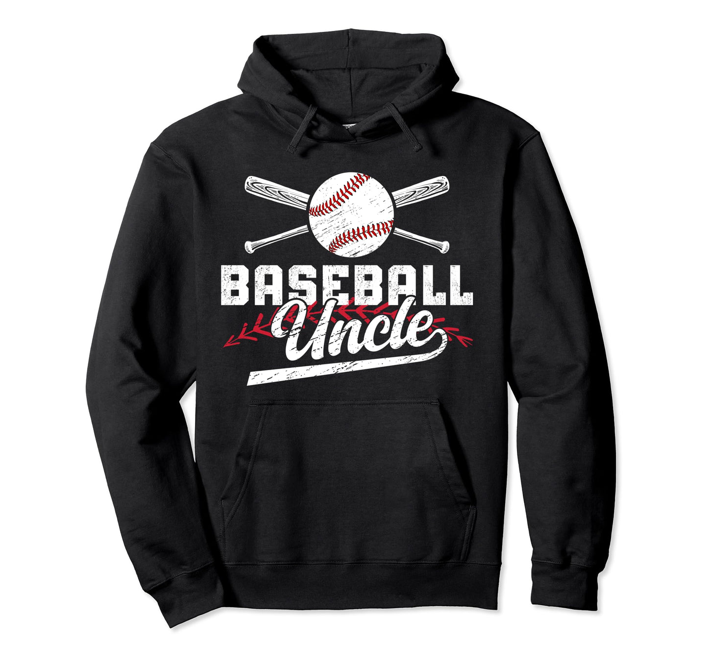 Baseball Uncle Best Uncle Baseball Player Hoodie - Custom Art Print Unisex - T-Shirt, Sweatshirt, Hoodie
