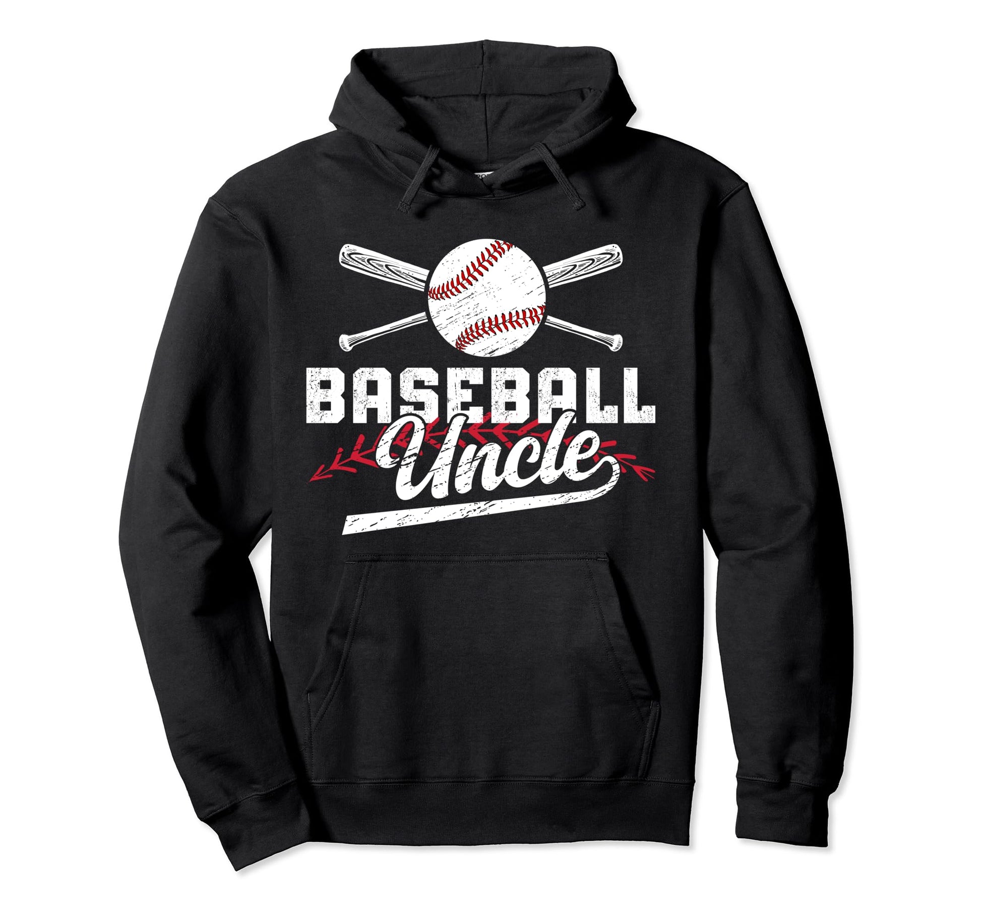Baseball Uncle Best Uncle Baseball Player Hoodie - Custom Art Print Unisex - T-Shirt, Sweatshirt, Hoodie