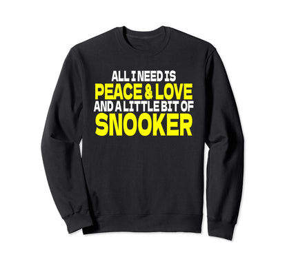 Billiard Ball Pool Table Billiard Sweatshirt - Casual Everyday Wear Unisex - T-Shirt, Sweatshirt, Hoodie
