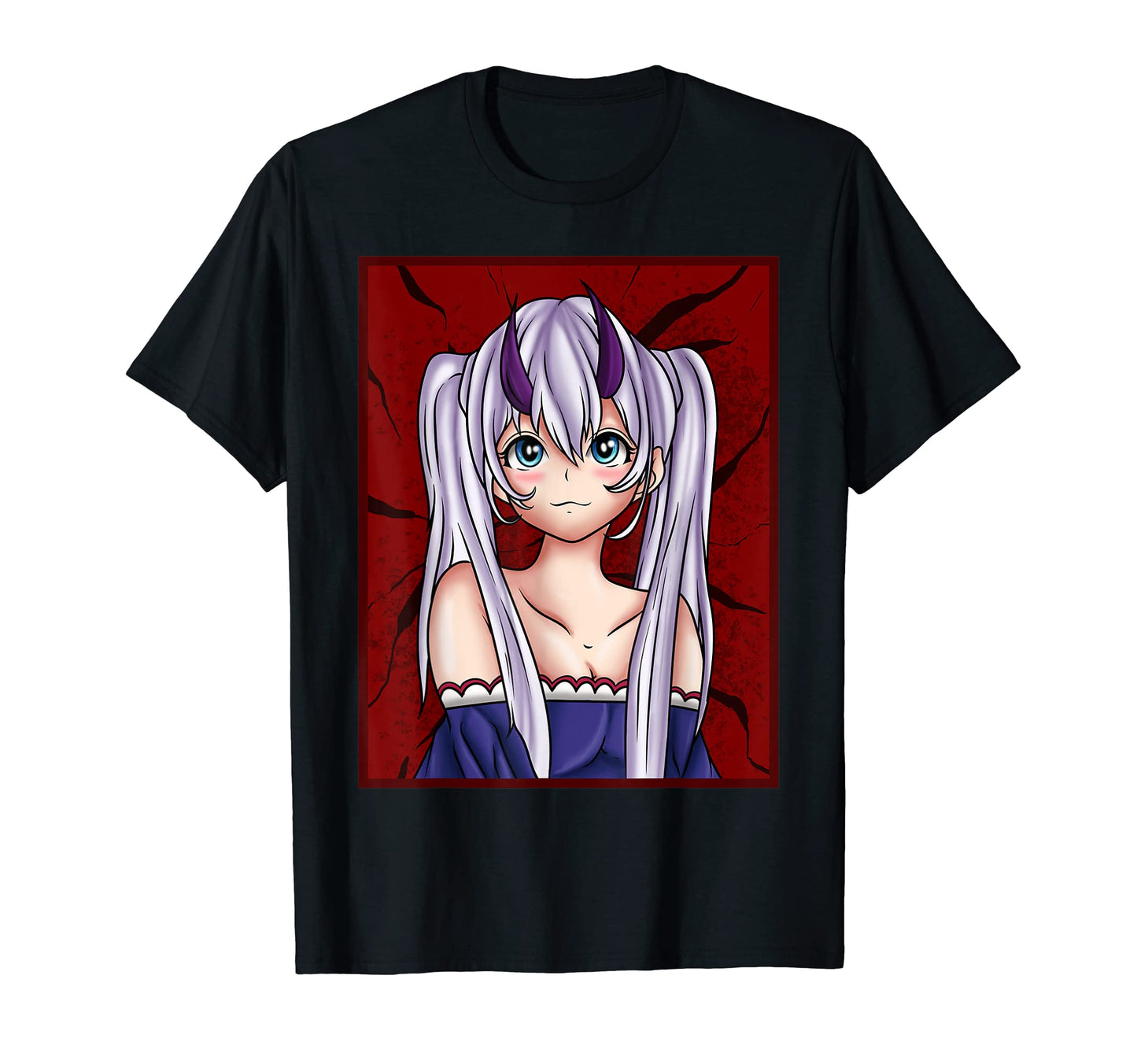 Anime Waifu Japanese Aesthetic Vaporwave T-Shirt - Graphic Print Men Women - T-Shirt, Sweatshirt, Hoodie