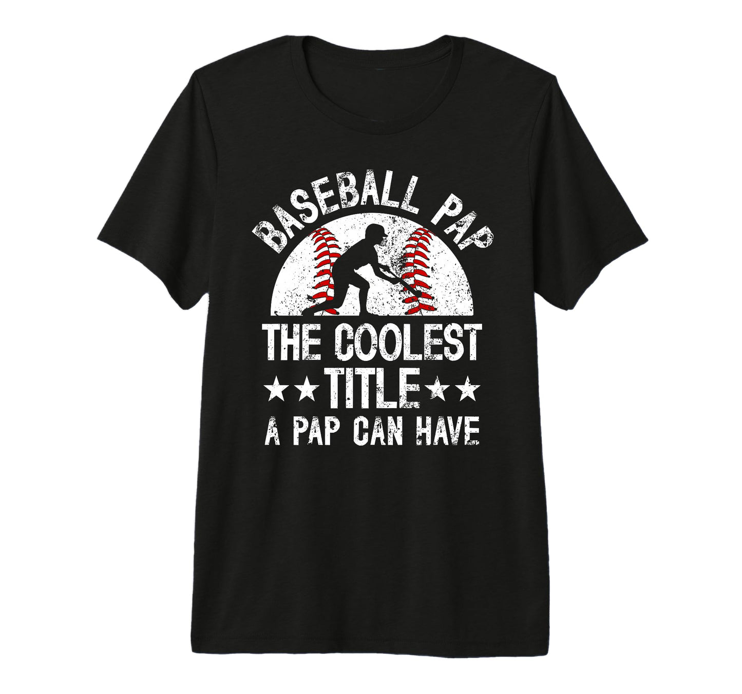 Mens Baseball Pap Coolest Title Pap T-Shirt - Trendy Graphic for Adults - T-Shirt, Sweatshirt, Hoodie