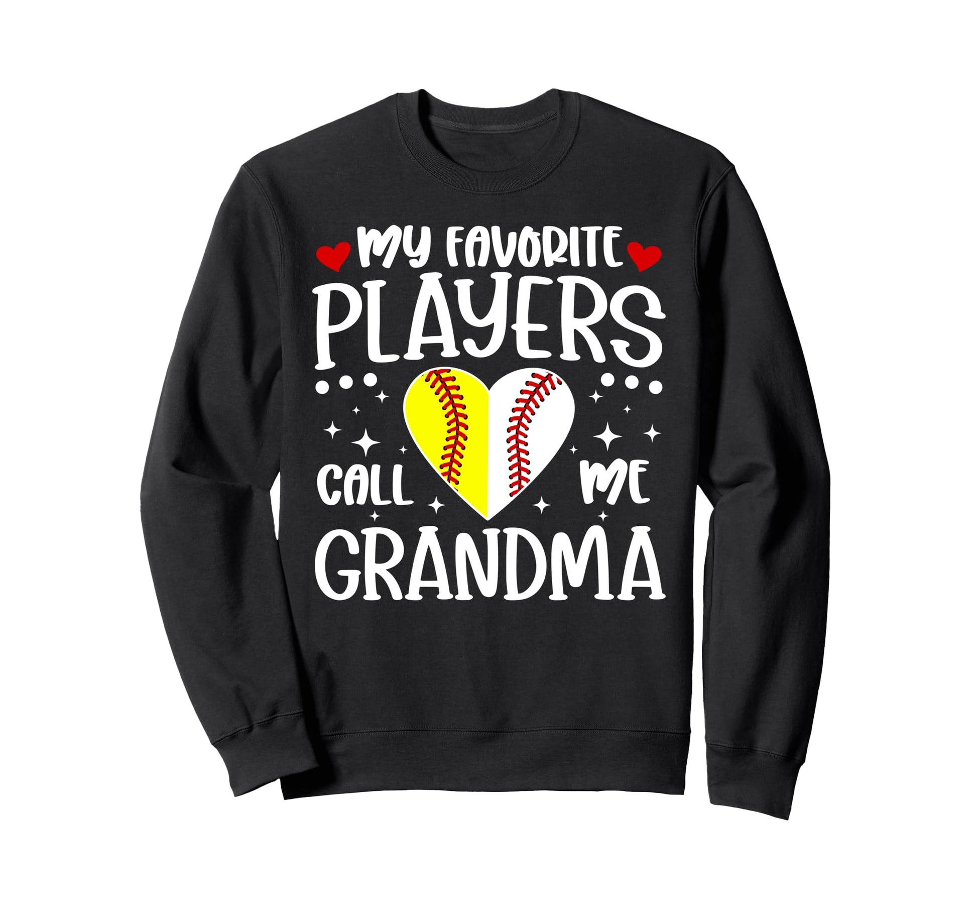 Favorite Players Call Me Grandma Sweatshirt - Aesthetic Graphic for Adults - T-Shirt, Sweatshirt, Hoodie
