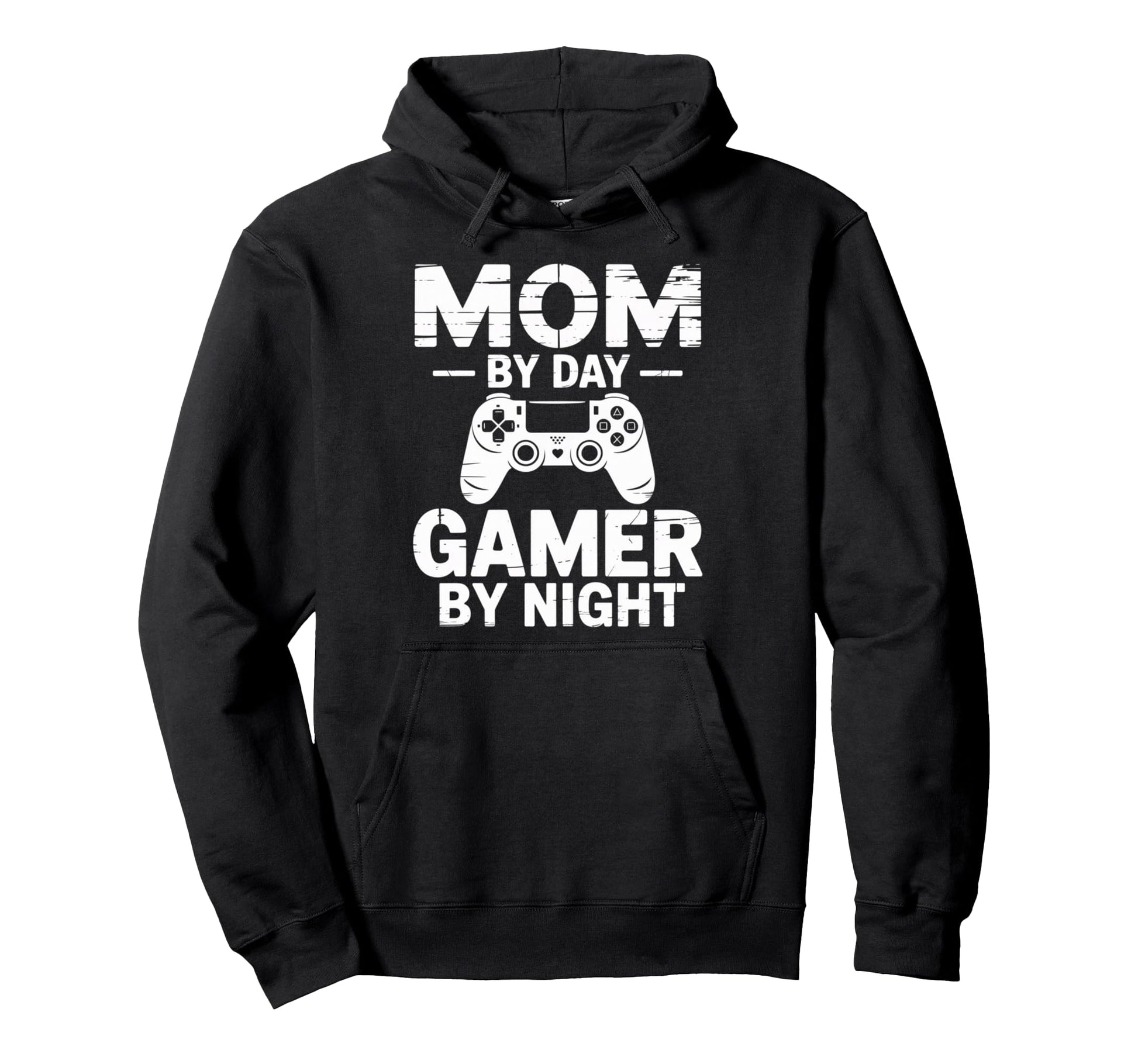 Mom Day Gamer Night Funny Mama Mother Hoodie - Unique Graphic Men Women - T-Shirt, Sweatshirt, Hoodie