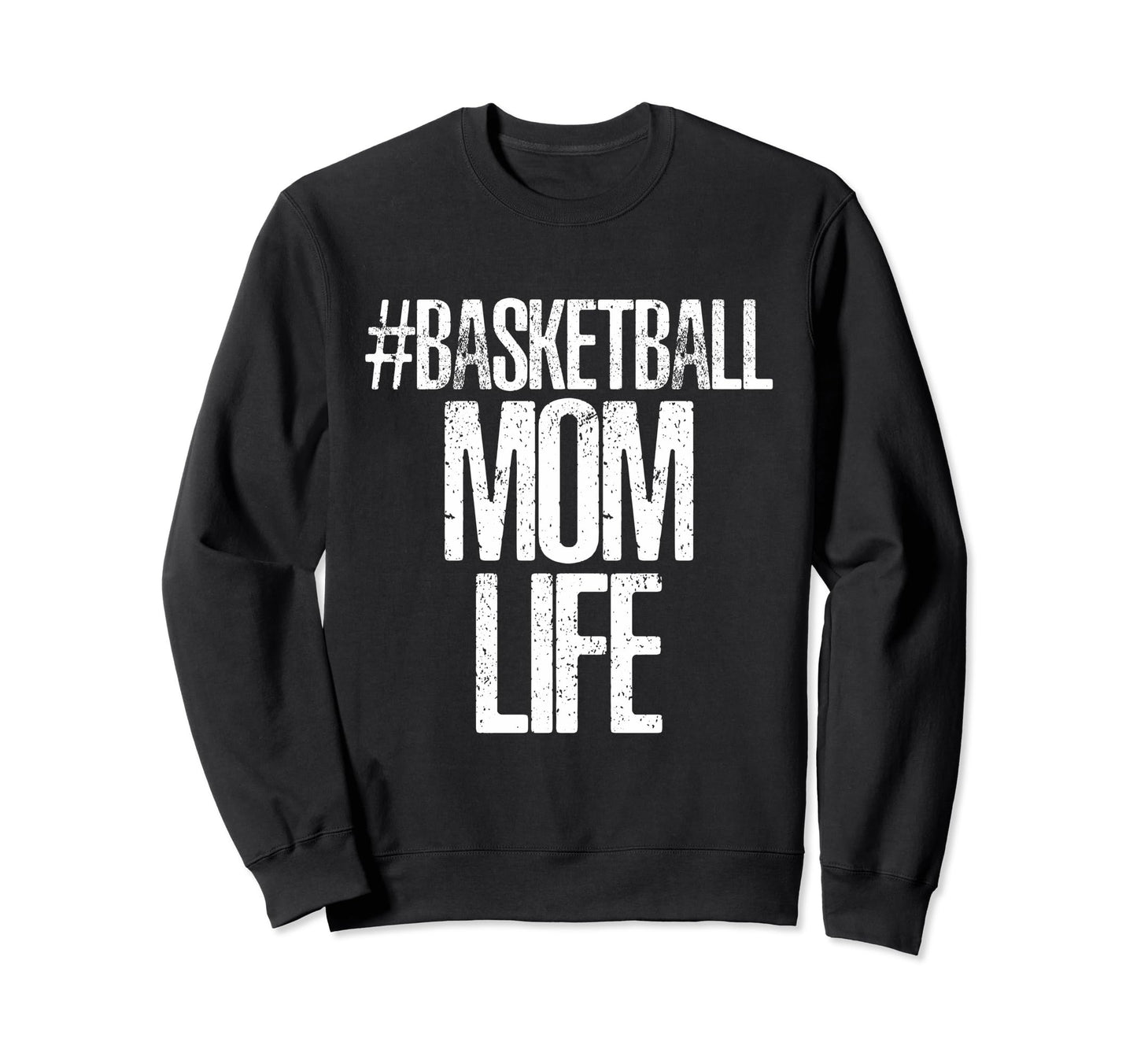 Game Day Basketball Player Mom Sweatshirt - Aesthetic Graphic Men Women - T-Shirt, Sweatshirt, Hoodie