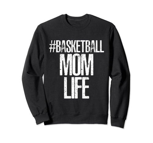 Game Day Basketball Player Mom Sweatshirt - Aesthetic Graphic Men Women - T-Shirt, Sweatshirt, Hoodie