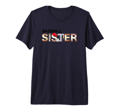 Baseball Sister Love Team Spirit T-Shirt - Aesthetic Graphic Men Women - T-Shirt, Sweatshirt, Hoodie