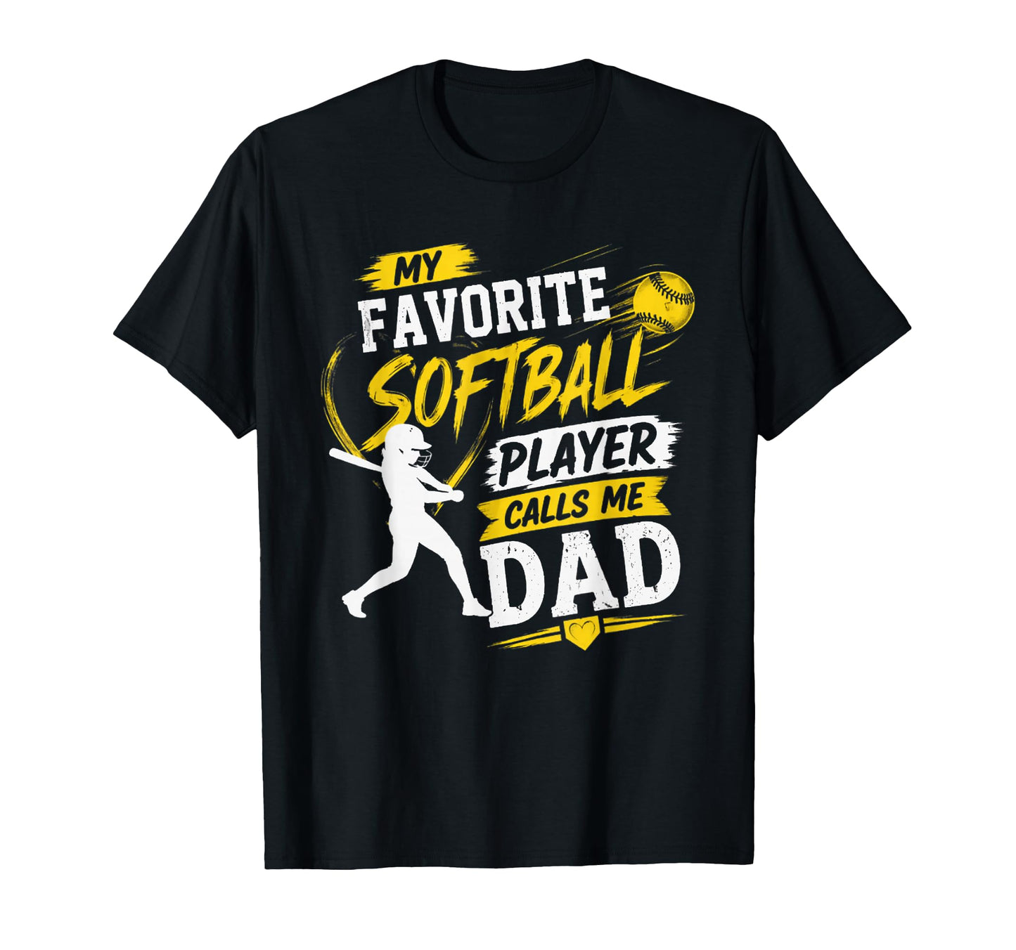 My Favorite Softball Player Calls Me T-Shirt - Custom Art Print for Adults - T-Shirt, Sweatshirt, Hoodie