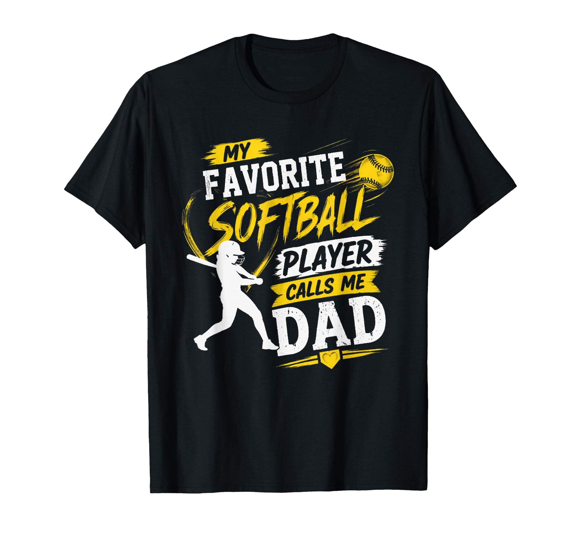 My Favorite Softball Player Calls Me T-Shirt - Custom Art Print for Adults - T-Shirt, Sweatshirt, Hoodie