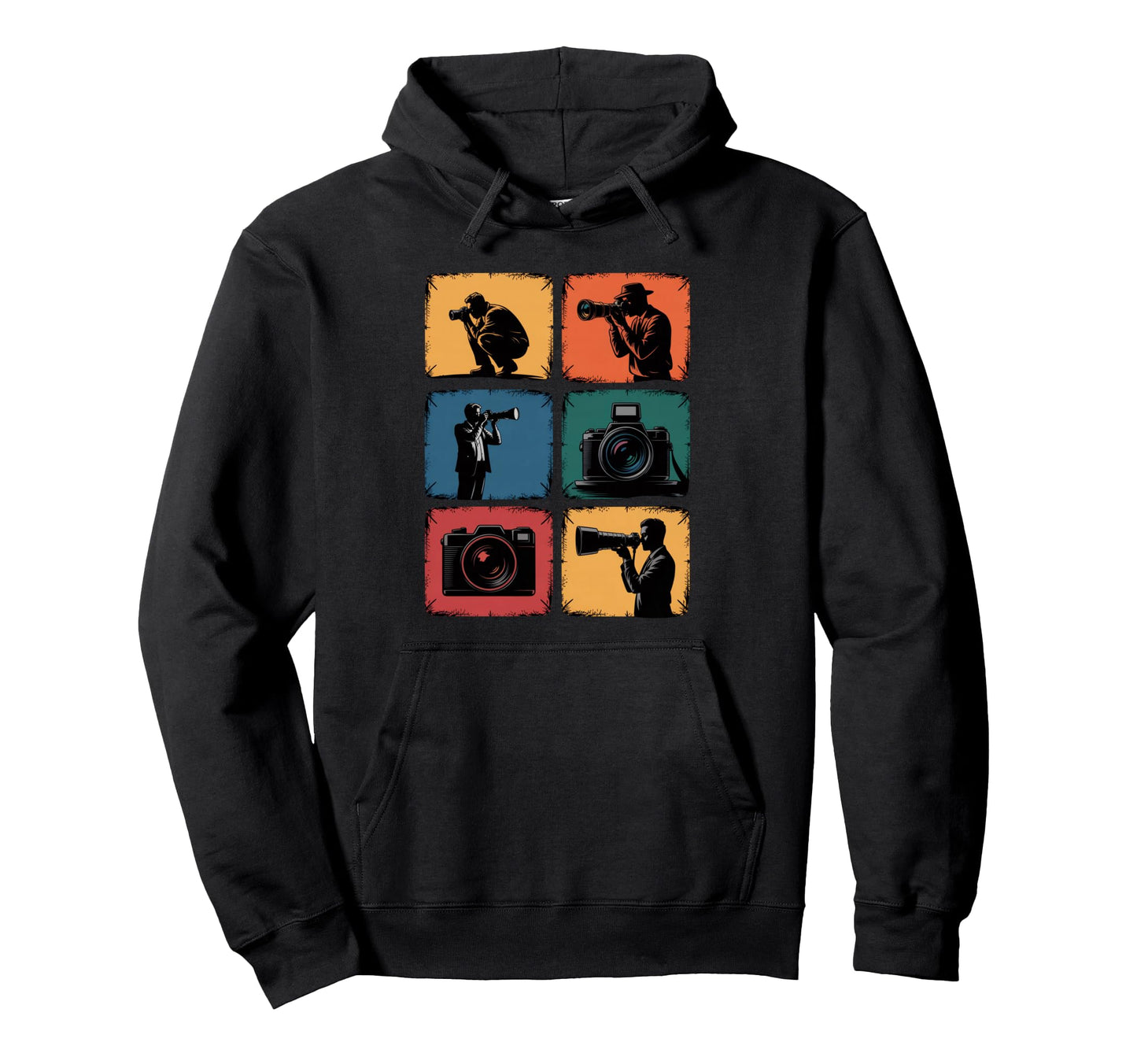 Photography Lover Camera Photographer Hoodie - Unique Graphic for Adults - T-Shirt, Sweatshirt, Hoodie