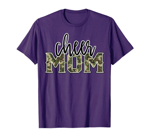 Cheer Mom Camo Funny Cheer Crew T-Shirt - Unique Graphic Men Women - T-Shirt, Sweatshirt, Hoodie