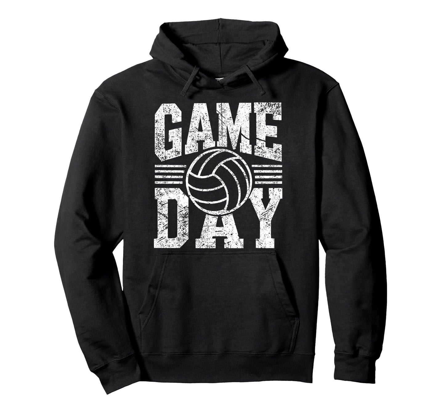 Game Day Volleyball Player Team Hoodie - Novelty Apparel for Adults - T-Shirt, Sweatshirt, Hoodie