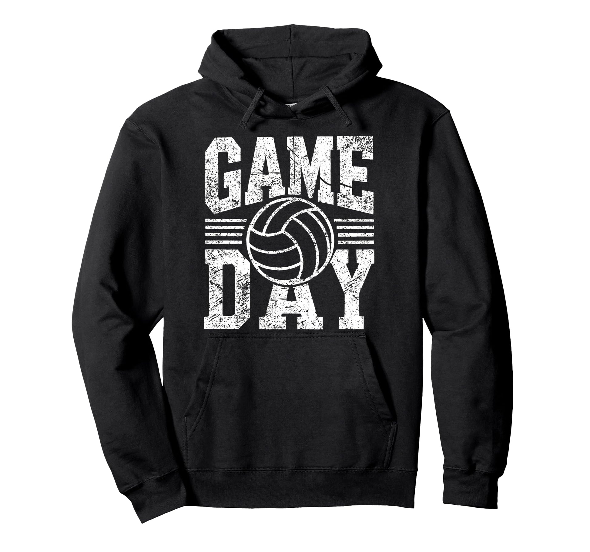 Game Day Volleyball Player Team Hoodie - Novelty Apparel for Adults - T-Shirt, Sweatshirt, Hoodie