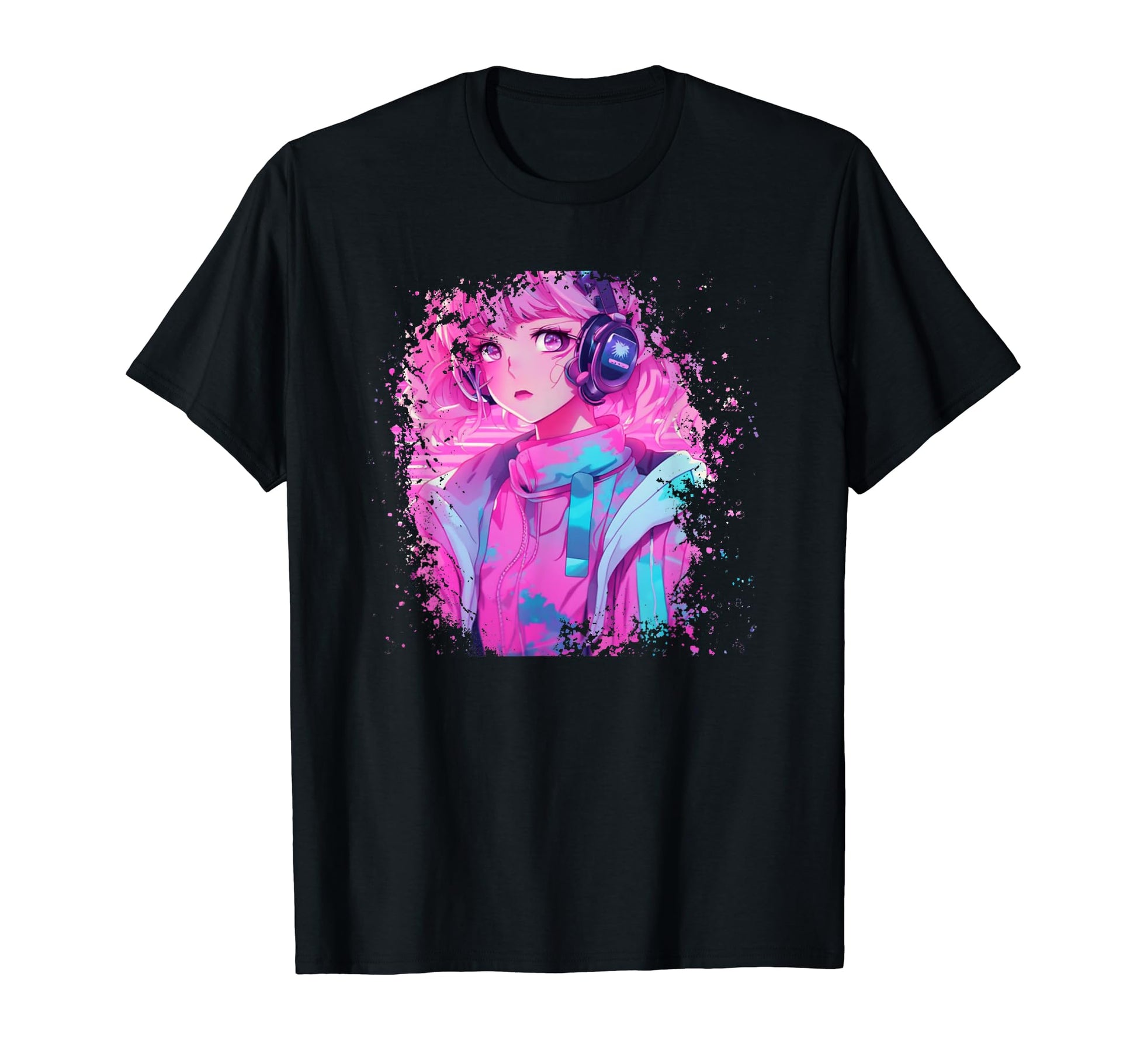 Anime Gamer Music Vaporwave Aesthetic T-Shirt - Trendy Graphic Men Women - T-Shirt, Sweatshirt, Hoodie