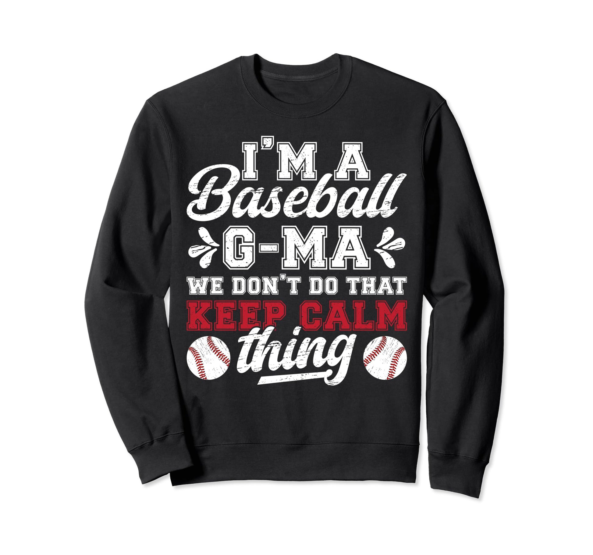 Im Baseball G Ma Grandma G Ma Sweatshirt - Custom Art Print Unisex - T-Shirt, Sweatshirt, Hoodie
