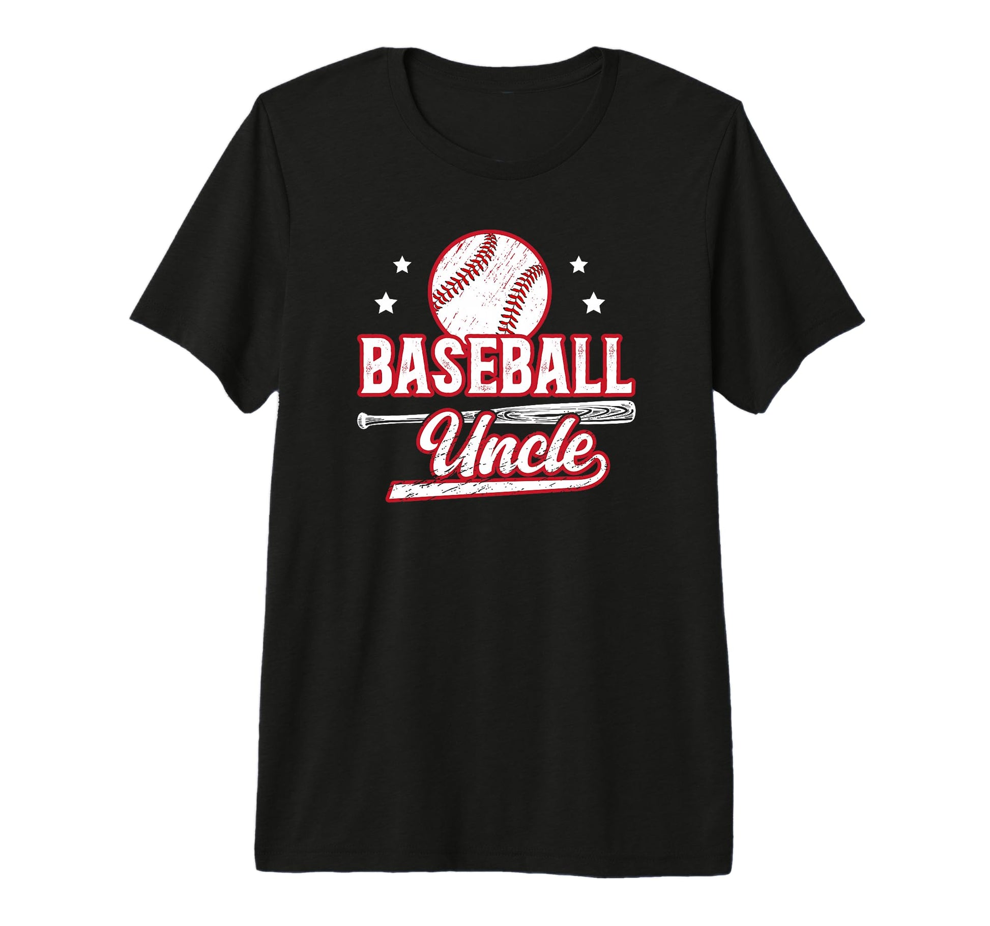 Mens Proud Baseball Uncle Baseball T-Shirt - Fun Novelty Design Unisex - T-Shirt, Sweatshirt, Hoodie