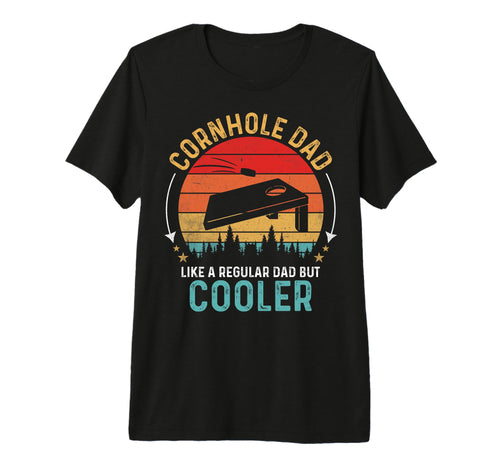 Mens Cornhole Dad Funny Cornhole T-Shirt - Casual Everyday Wear for Adults - T-Shirt, Sweatshirt, Hoodie