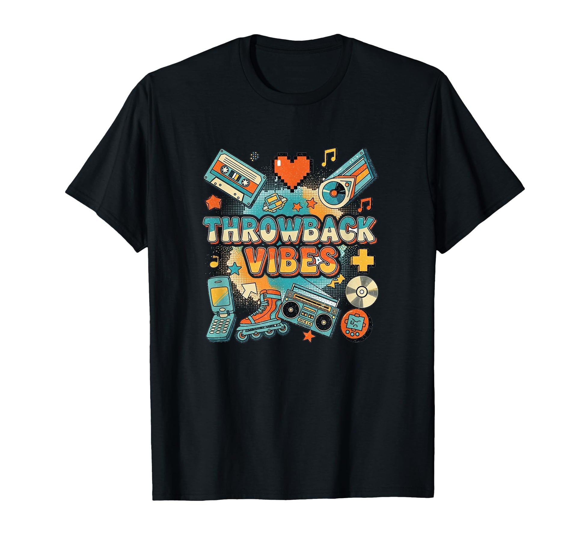 Throwback Vibes 90S Y2K Aesthetic T-Shirt - Streetwear Style for Adults - T-Shirt, Sweatshirt, Hoodie